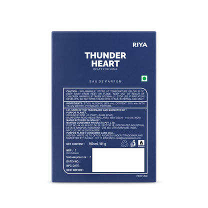 Thunderheart Blue | Unisex Perfume | 100 ml Eau De Parfum