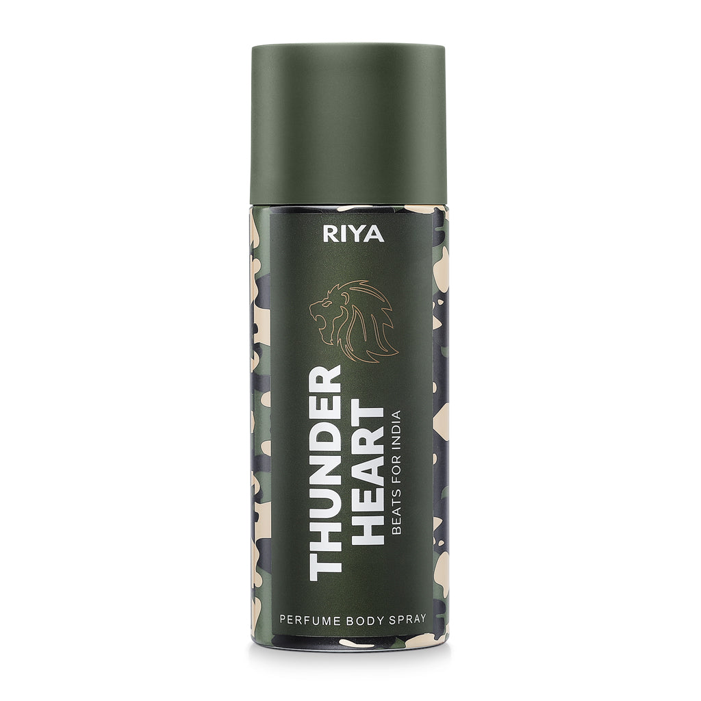 Thunderheart White &amp; Green Pack of 2| Unisex Deodorant | 150ml x 2