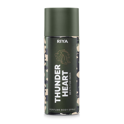Thunderheart White &amp; Green Pack of 2| Unisex Deodorant | 150ml x 2