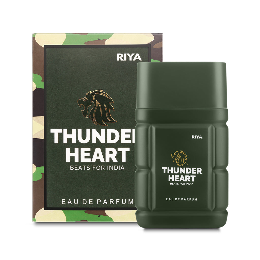 THUNDERHEART BEATS FOR INDIA (Blue, White & Green) Perfume for Men & Women (100 ml each), Eau De Parfum Pack of 3