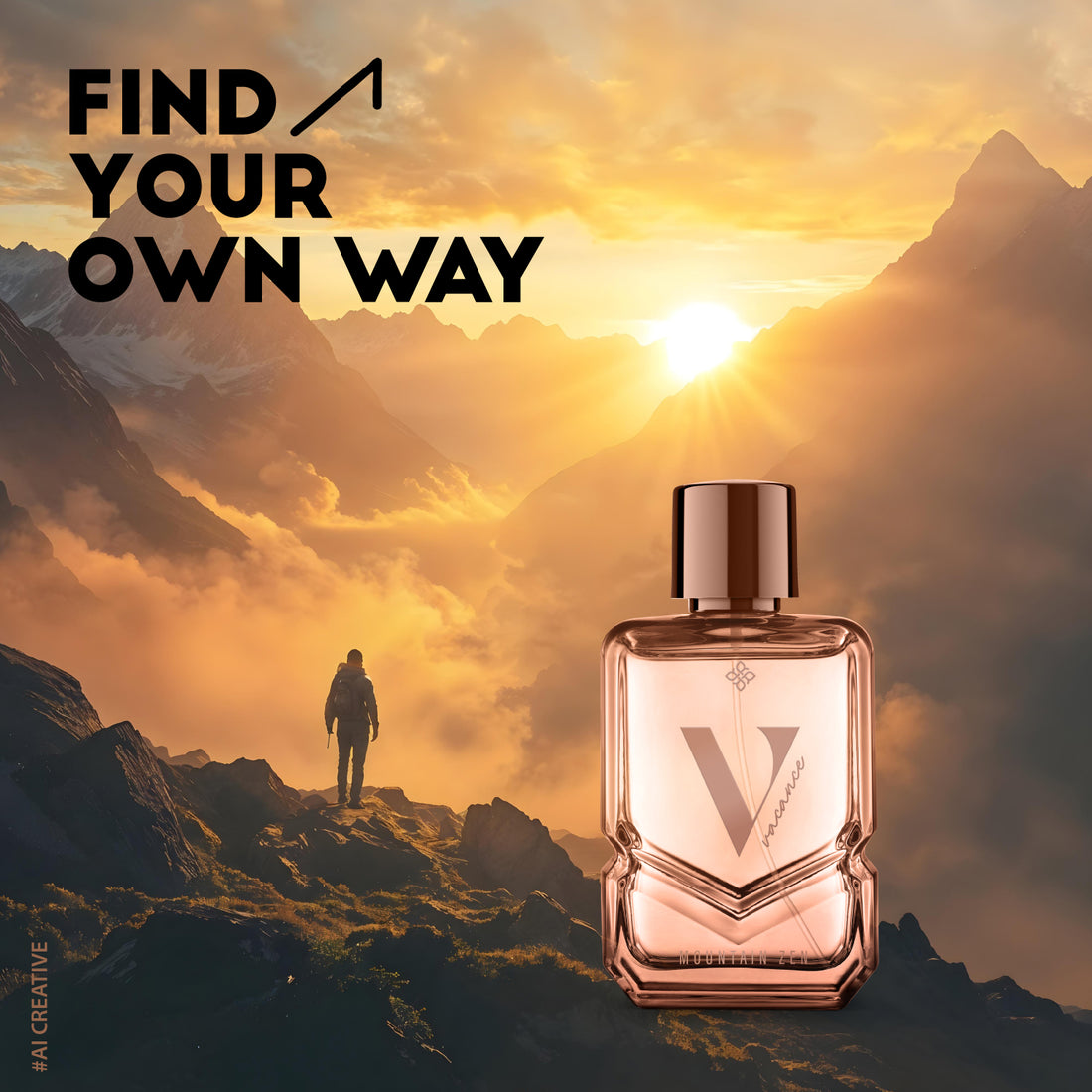 RIYA Vacance Mountain Zen EDP – Fresh Affordable Luxury | Floral Citrus Summer Scent for Travel & Relaxation | 100ml