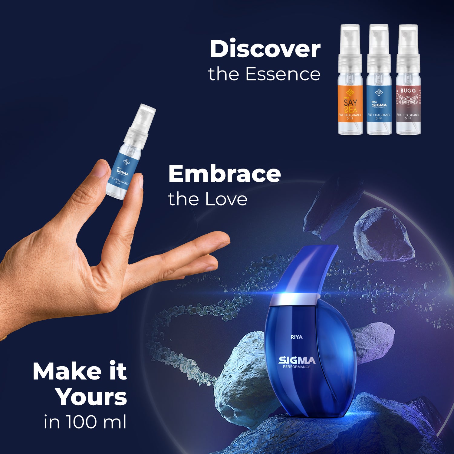 Riya Xploriya Next Generation | 12 x 5ml | 60ml | Eau De Parfum