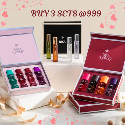 Riya Premium 3 Gift Sets Perfume for Men ,Women and Unisex