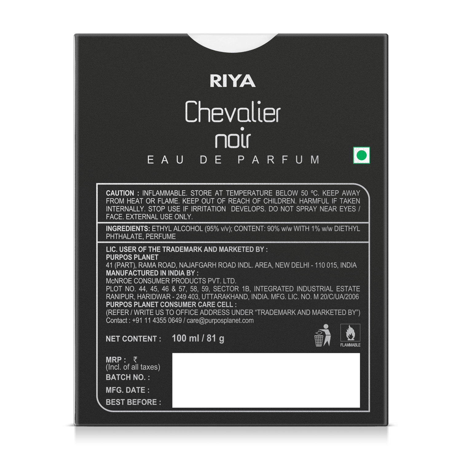 Chevalier Noir | Men&
