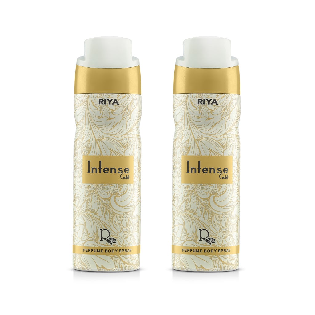 Intense Gold Pack of 2 Unisex Deodorants - House of RIYA