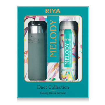 Melody Eau De Parfum & Body Spray Deodorant Gift Set For Women (100ml EDP, 150ml DEO)