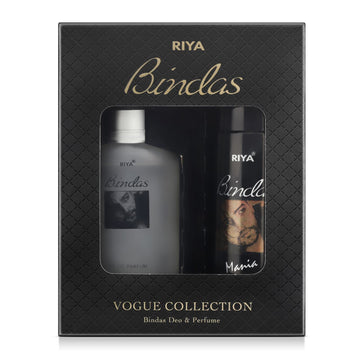 Bindas Eau De Parfum & Body Spray Deodorant Gift Set For Men (100ml EDP, 150ml DEO)